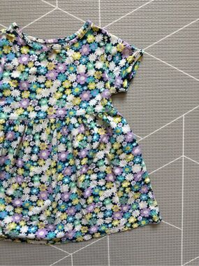 Wonder nation|Baby girl/toddler floral summer play dress,size 3T•••short sleeve